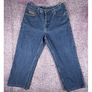 Texas Jeans Original Fit Mens 34 Made in USA 100% Cotton Denim TJ-55